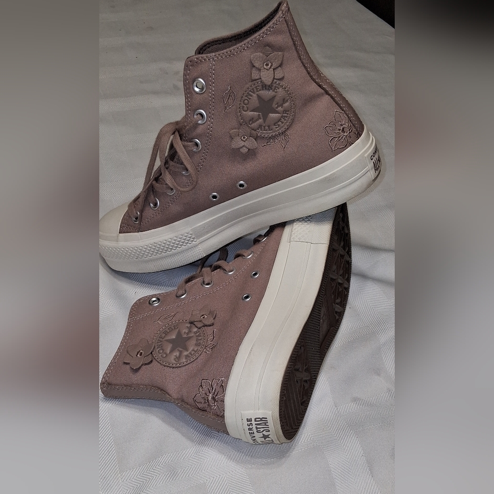 Converse Women's High-Top Sneakers - Taupe
